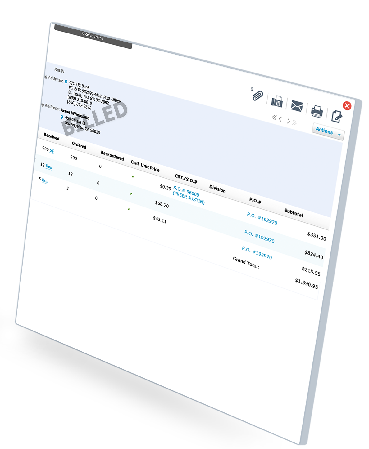 Customizable Forms and Reports