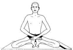 Gorakshasana-bhadrasan