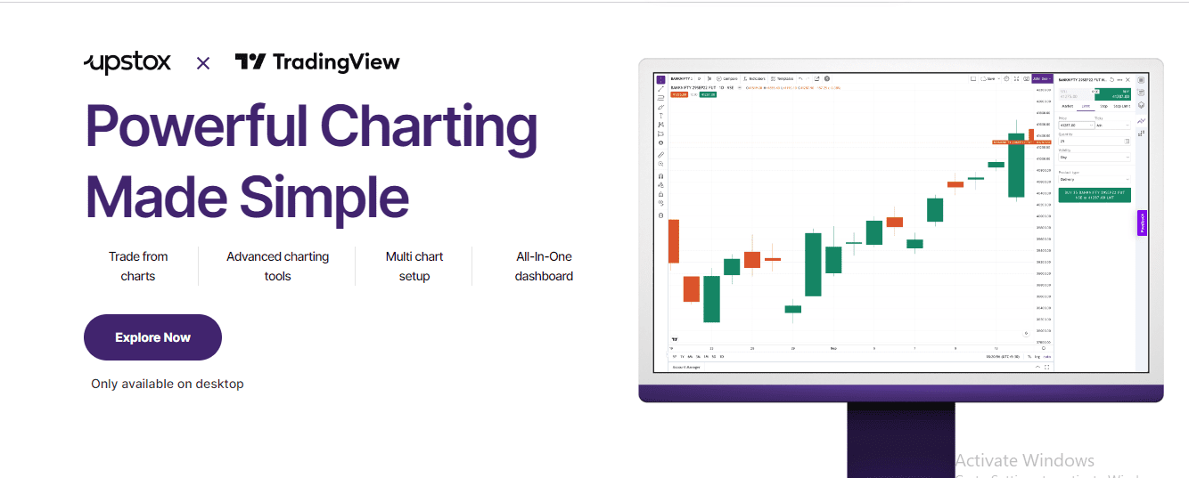 Upstox Trading View