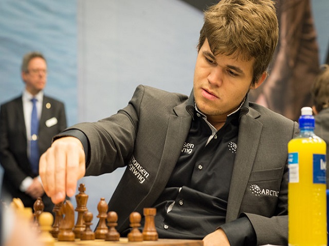 Carlsen là người chơi cờ vua giỏi nhất thế giới. 