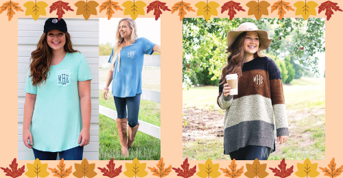 Marleylilly.com is your one-stop-shop for all your fall clothing needs! Whether you like a slim fit, classic fit, oversized fit, or all three, we have personalized clothing for every preference!