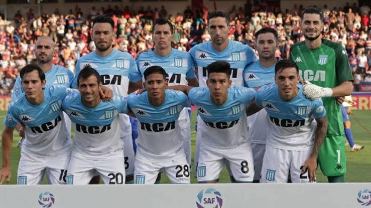 Time do Racing campeao argentino de 2019