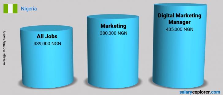 Digital Marketing Manager Average Salary in Nigeria 2021 - semola digital