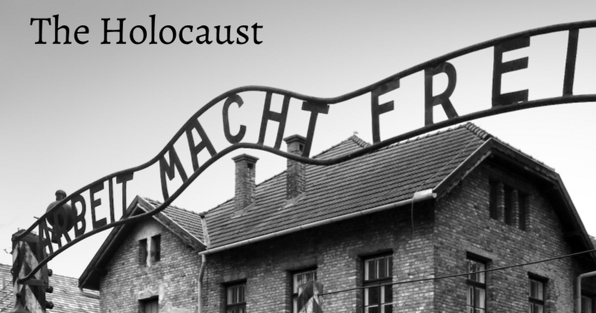 holocaust presentation google slides
