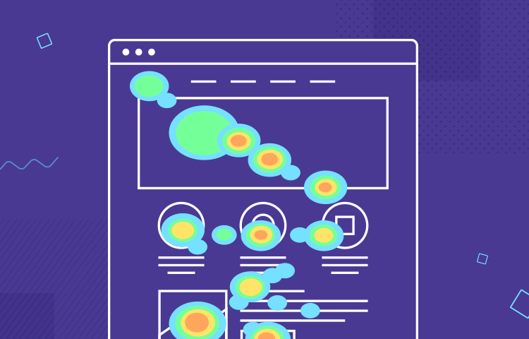 Heatmap for site engagement