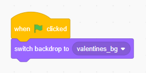 Valentine's Scratch tutorial step 9