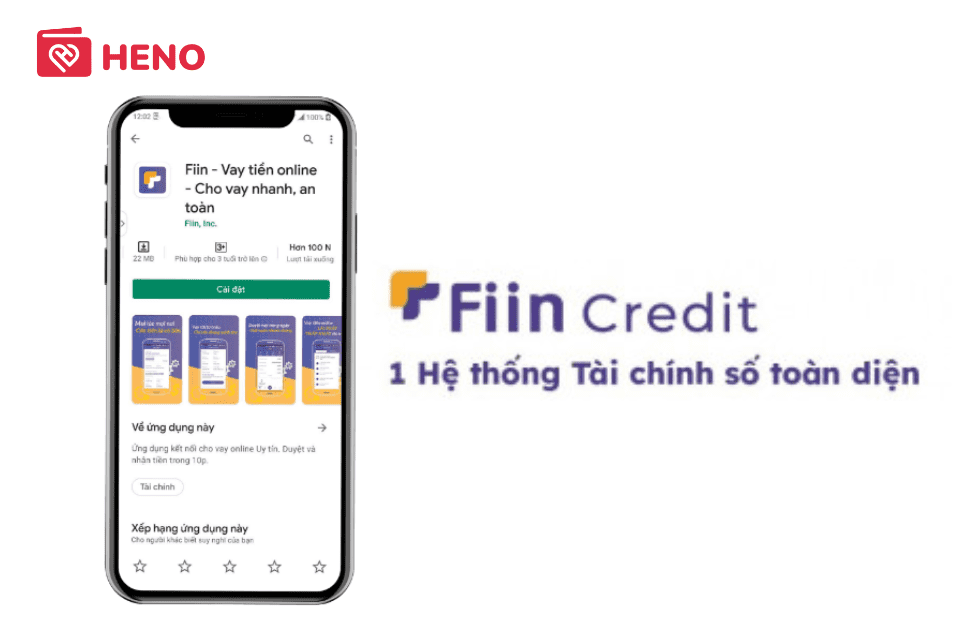 ứng tiền tiêu dùng nhanh qua ứng dụng Fiin 