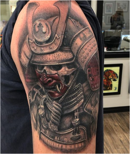 Undead Samurai Tattoo