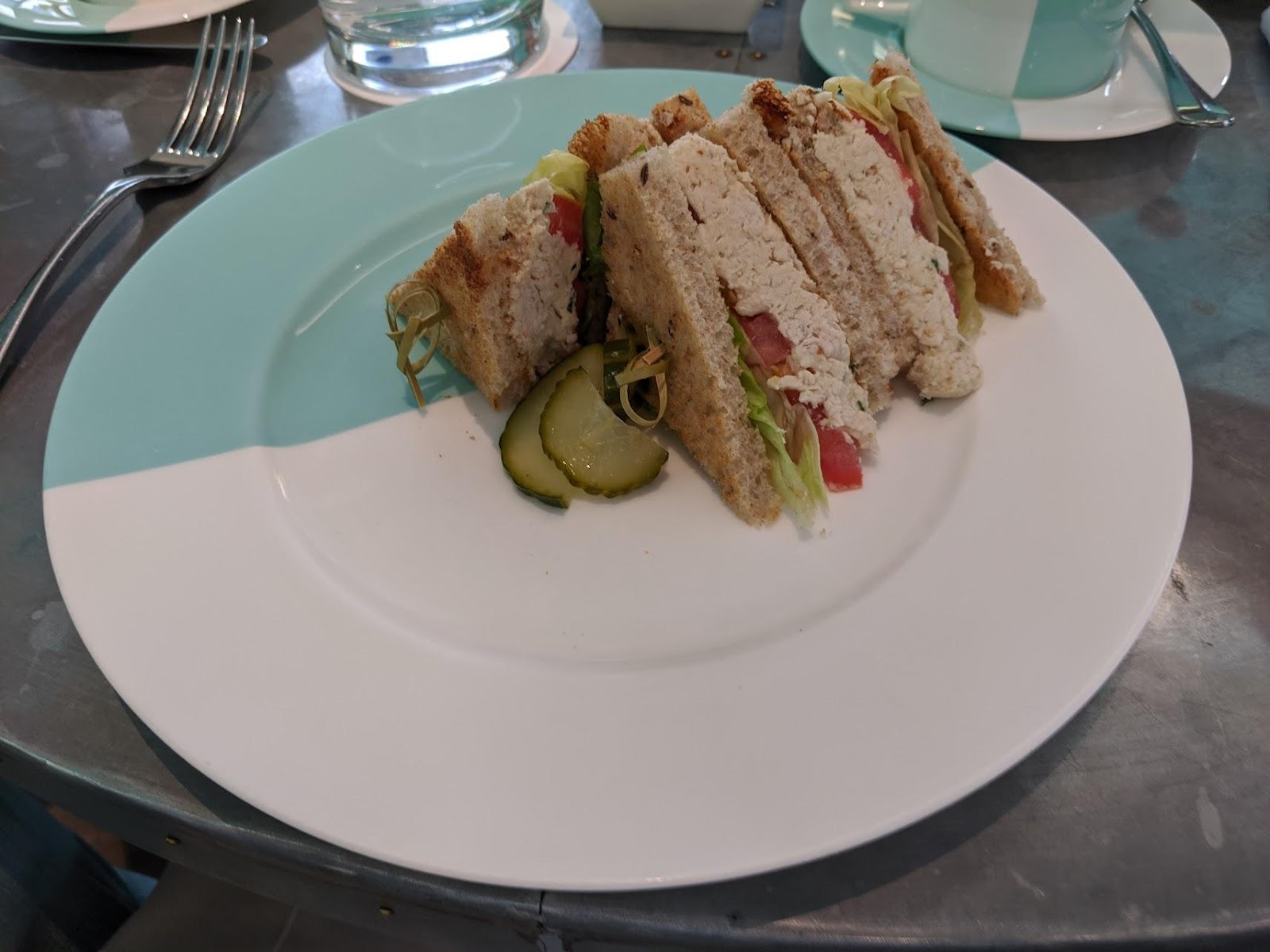 Blue Box Cafe Club Sandwich