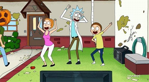 Image result for rick and morty gif