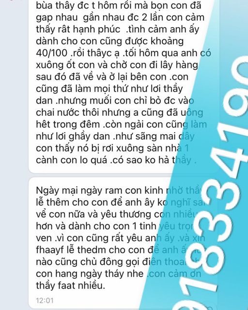 Đọc bùa chú