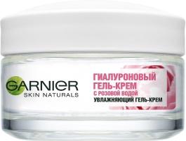 Garnier Skin Naturals - Гиалуроновый Гель-Крем с розовой водой, увлажняющее  средство для всех типов кожи лица: купить по лучшей цене в Украине |  Makeup.ua