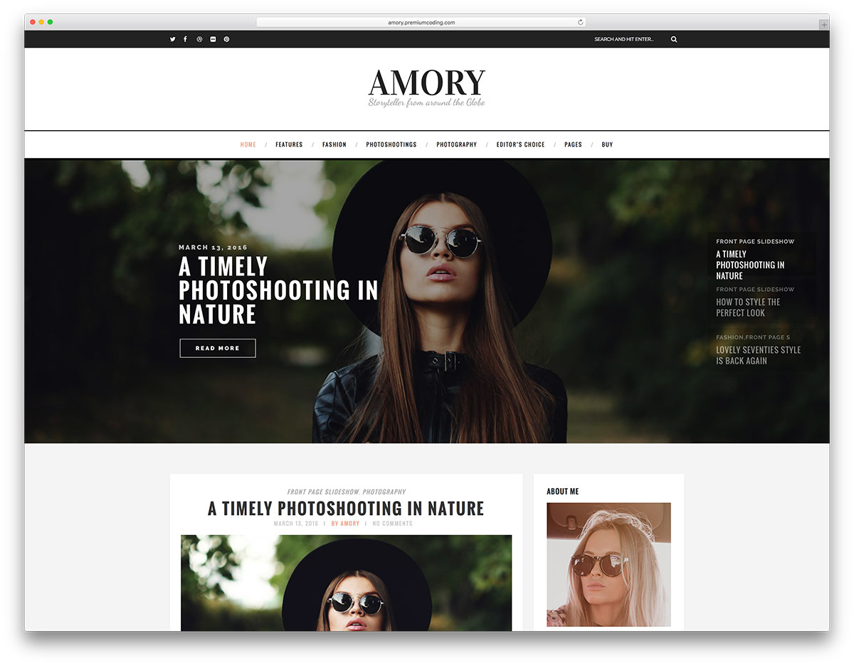 amory-minimal-fashion-blog-wordpress-website-template