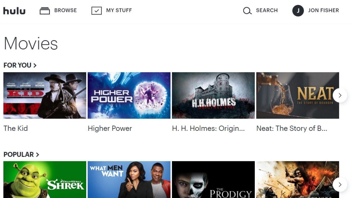 movies on Hulu