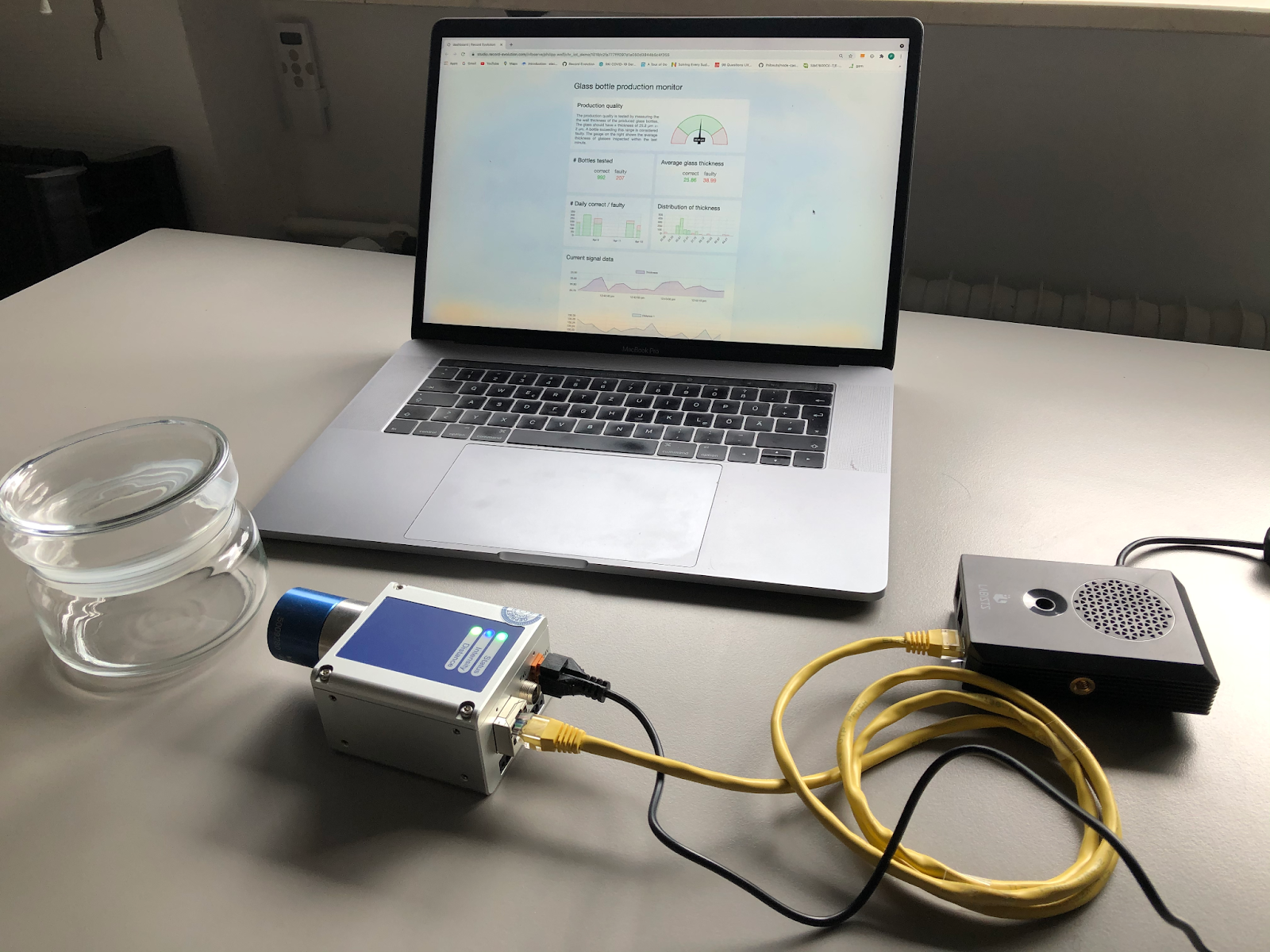 the initial setup for extracting IoT sensor data