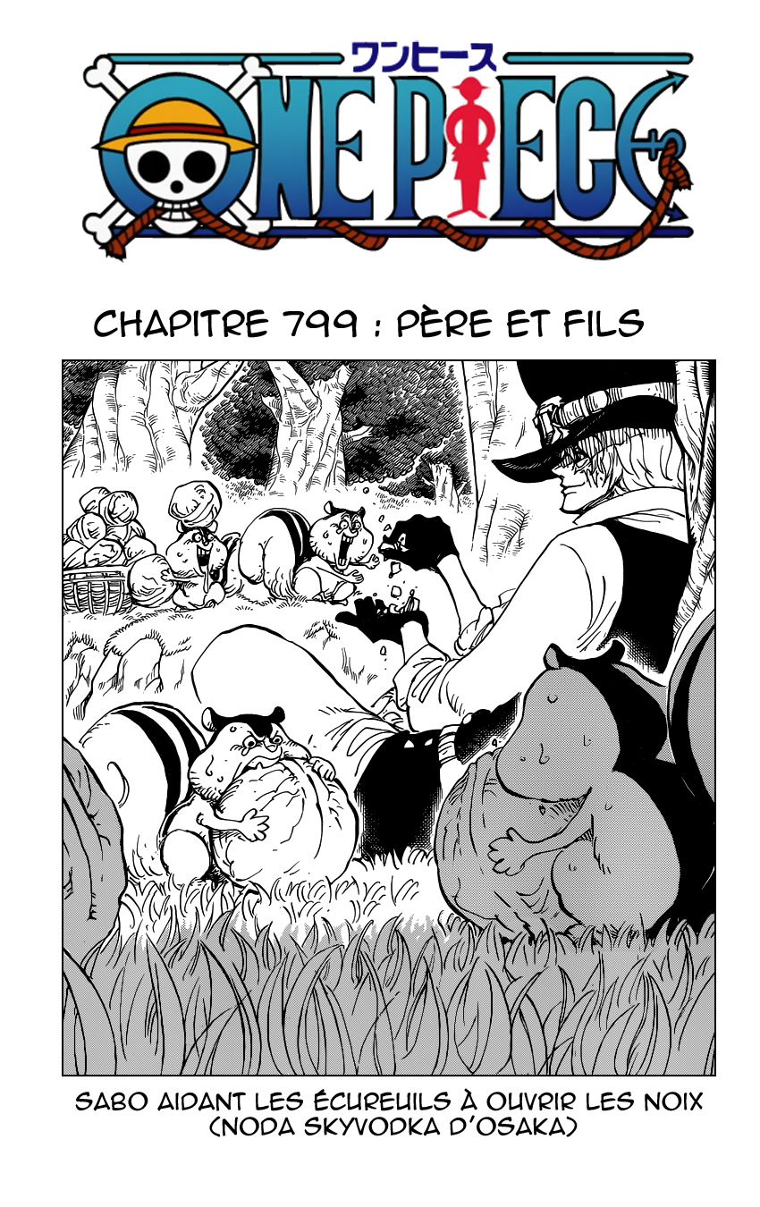 One Piece: Chapter 799 - Page 1