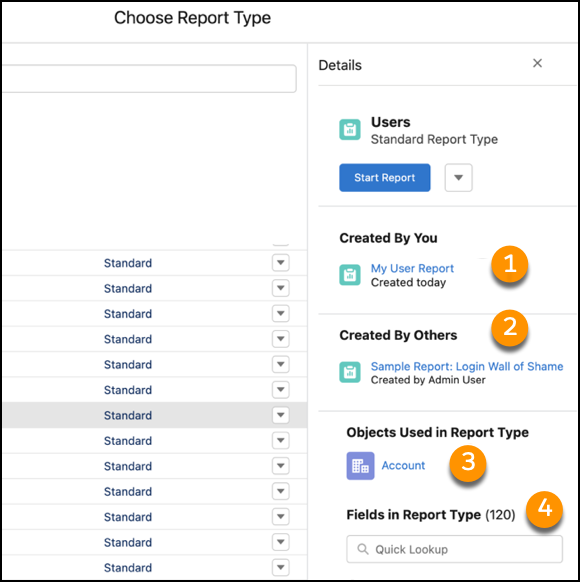 Easily Find the Right Report Type for New Reports  in Salesforce Spring 22