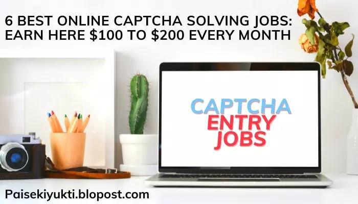 captcha solving jobs