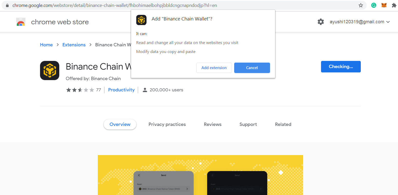 Chain wallet binance Recommended Wallets