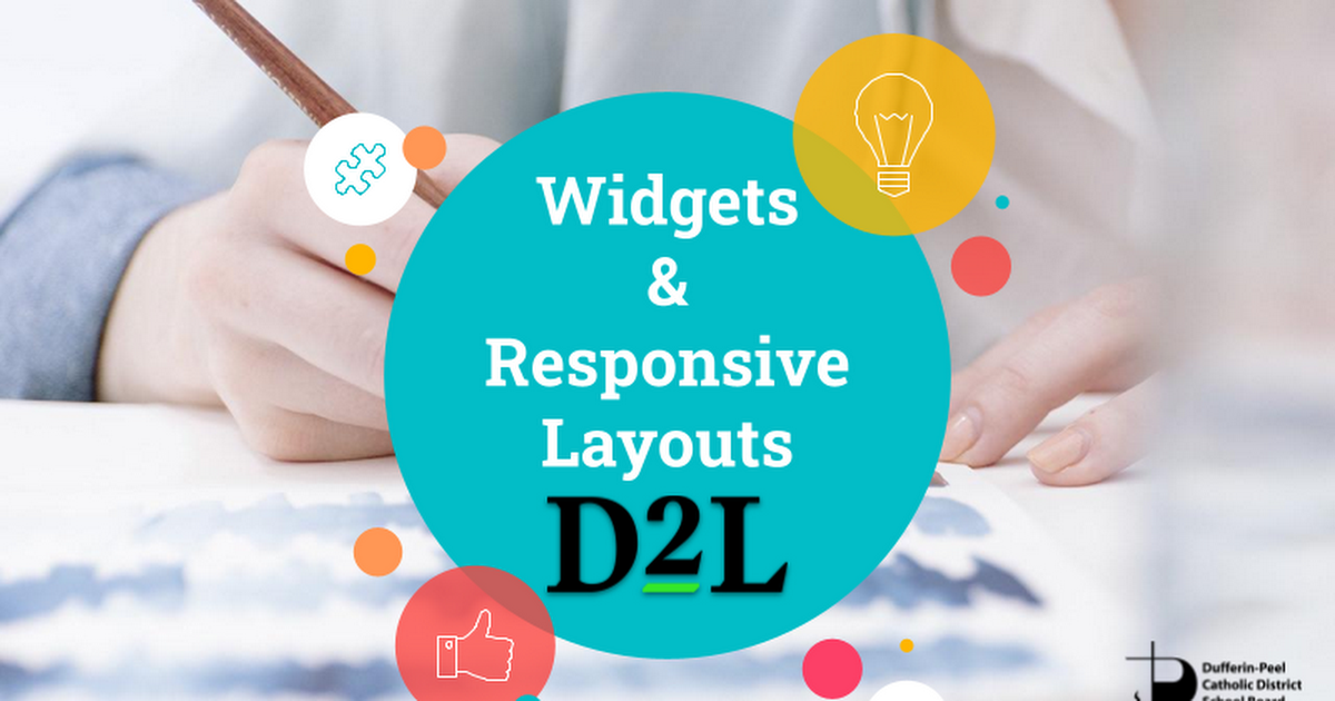 Widgets and Responsive Spaces