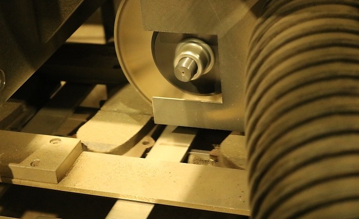 Grooving and Chamfering complete brake pad manufacturing process