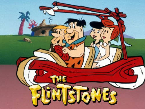 Fred Flinstone and friends