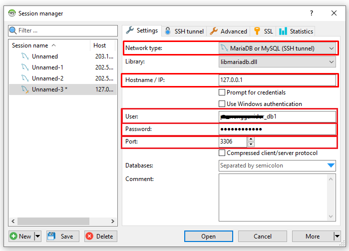 Cara Remote Database dengan SSH Tunneling (HeidiSQL)