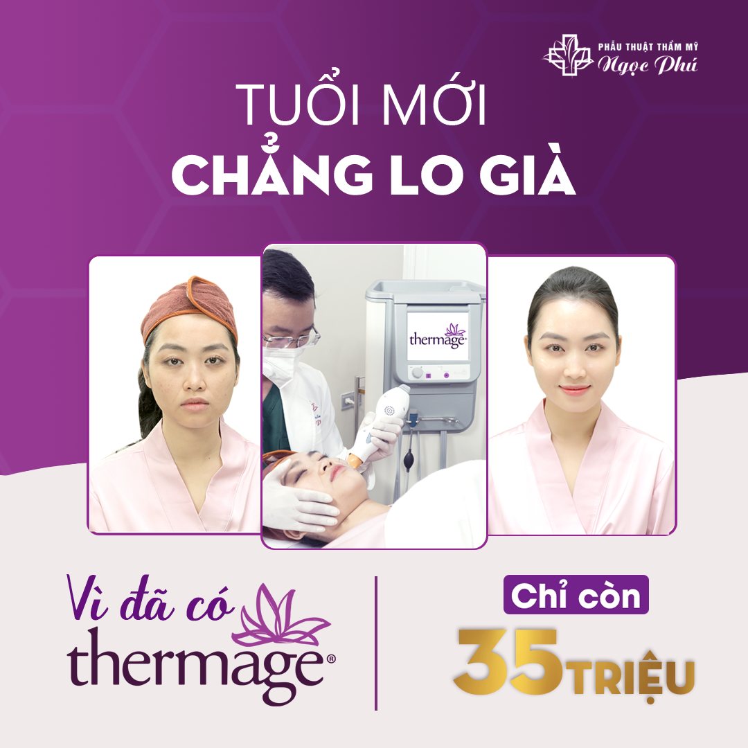 Hình ảnh trước và sau khi khách hàng thực hiện Thermage