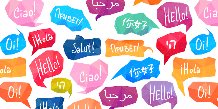 [Image is a collection of multi-colored speech bubbles that say "Hello!" in many languages.]