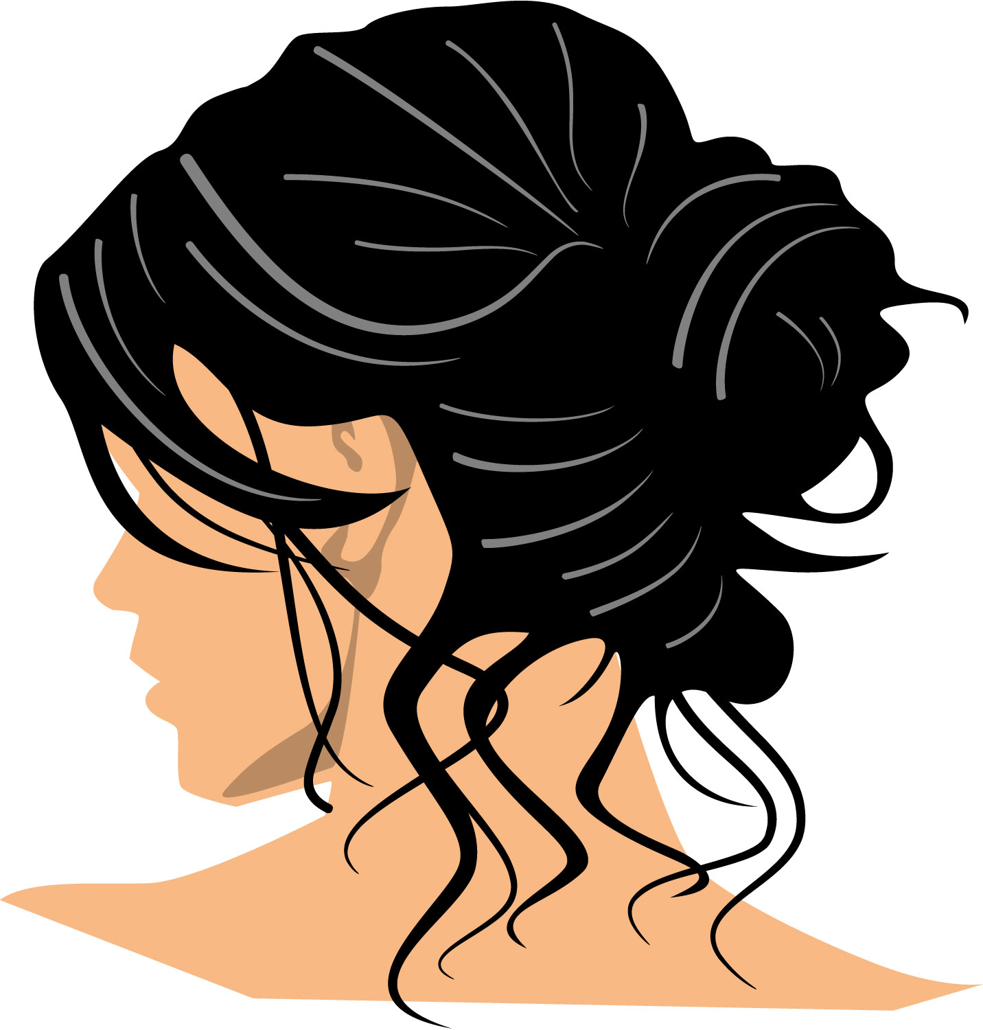 Image result for hair clipart