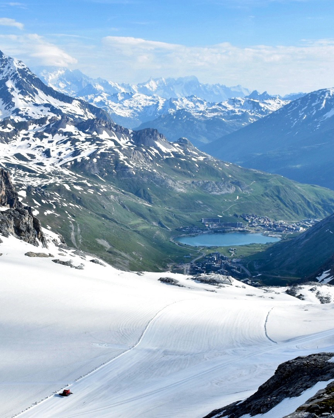 Vistas de Tignes de la Grande Motte