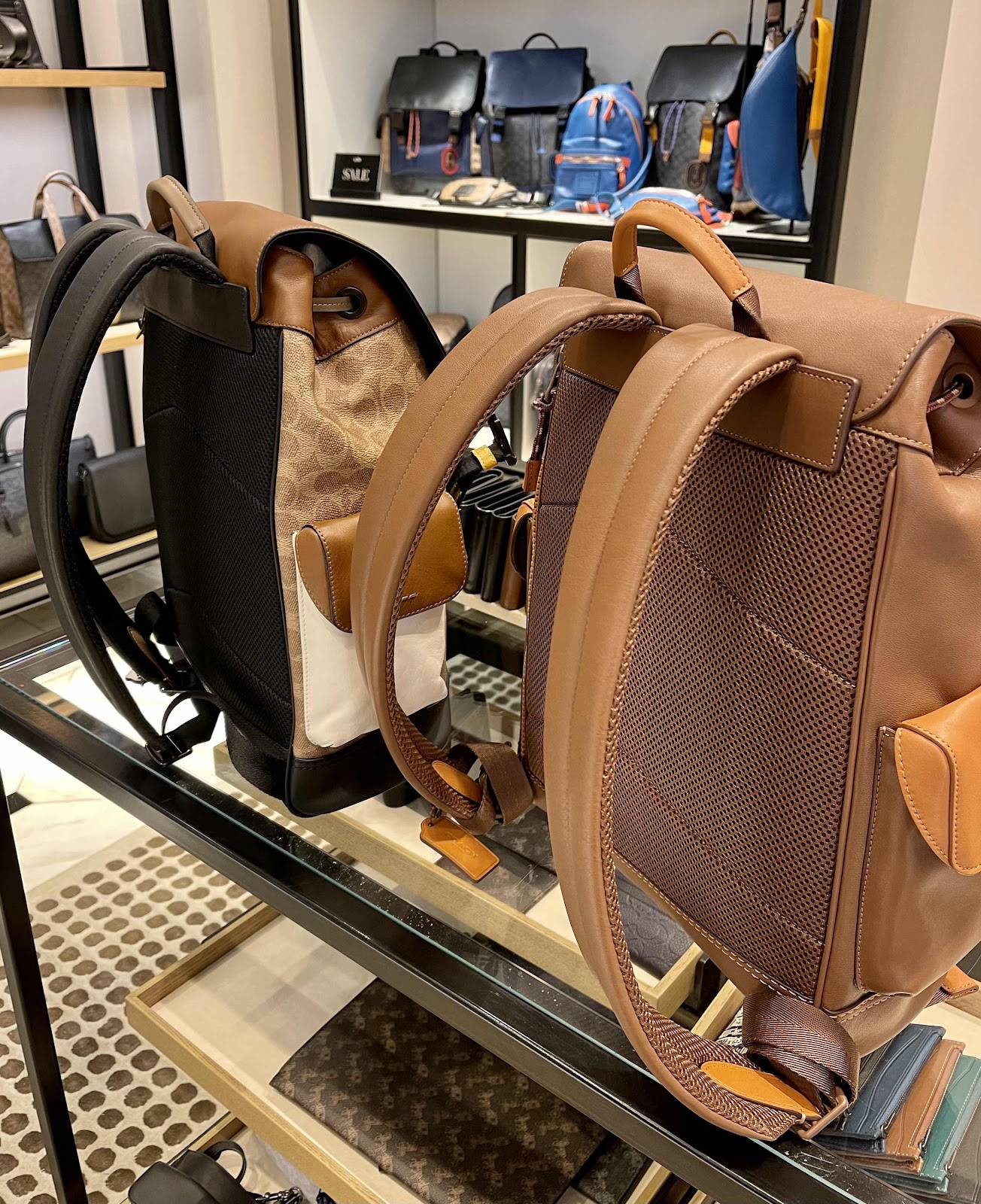 Best Coach and Tumi backpacks to date, on great sale prices!