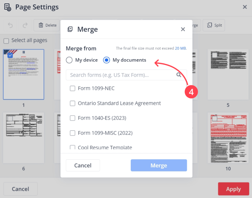 How to Merge PDF