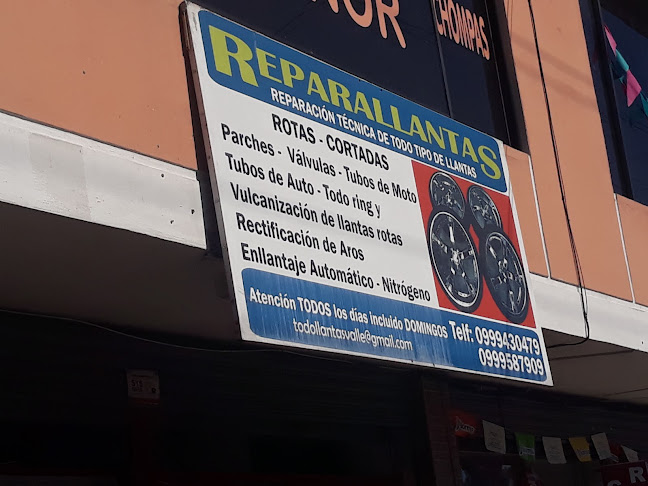 Opiniones de Reparallantas en Quito - Tienda de neumáticos