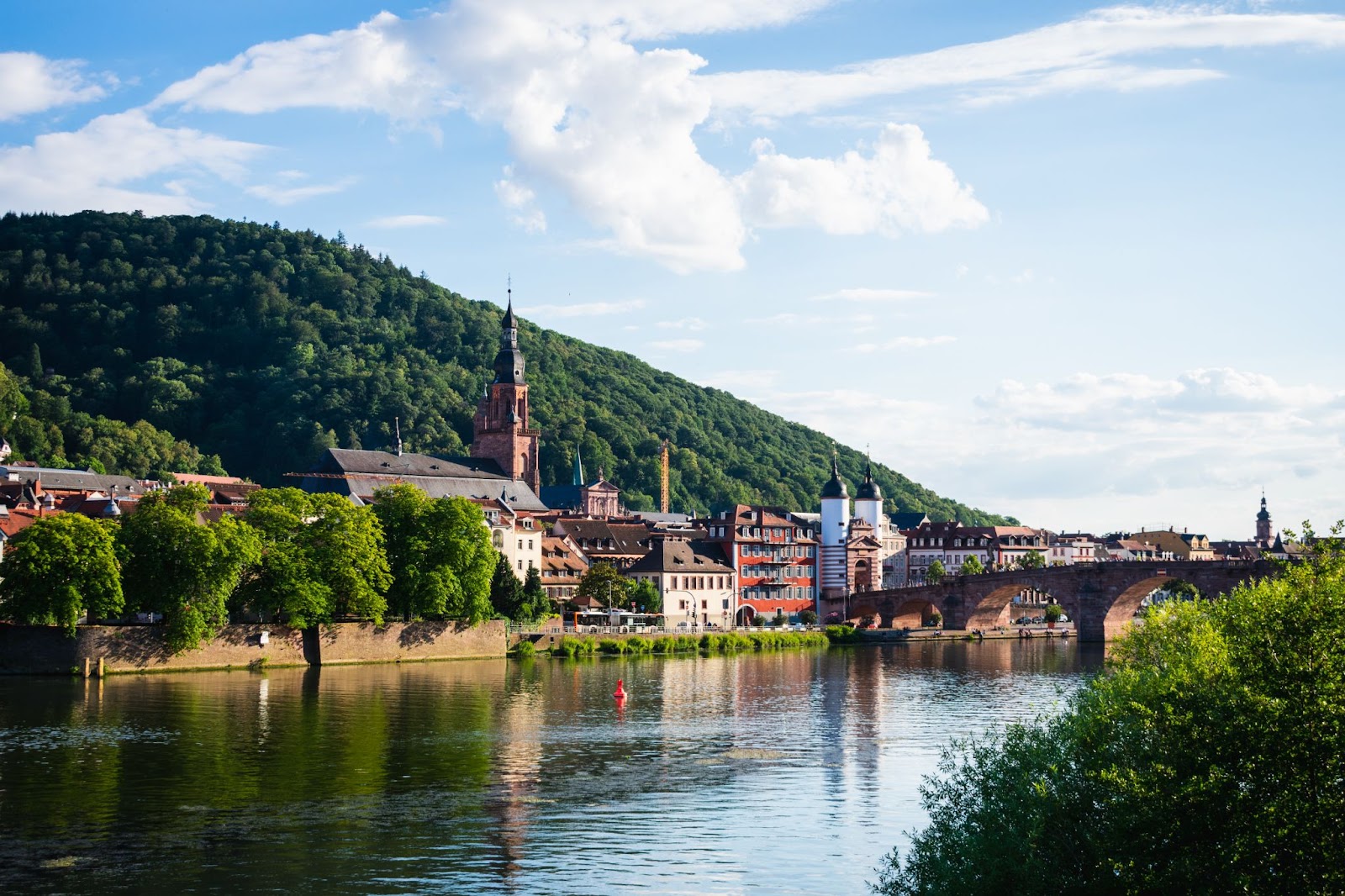 Scenic view of Heidelberg in Germany