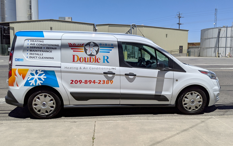 Double R Heating & Air Conditioning, Inc van wrap