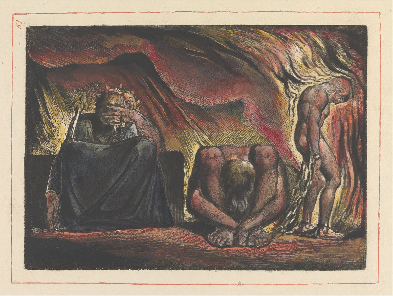 “Jerusalem, Plate 51” by William Blake 