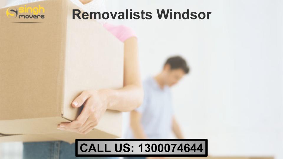 Removalists Windsor