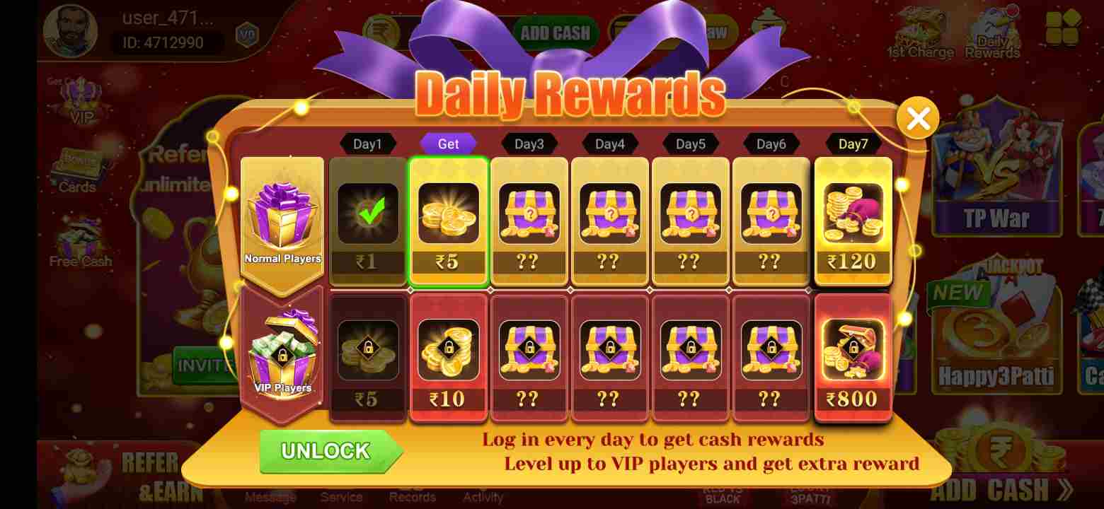 lucky spin big win daily bonus offer 