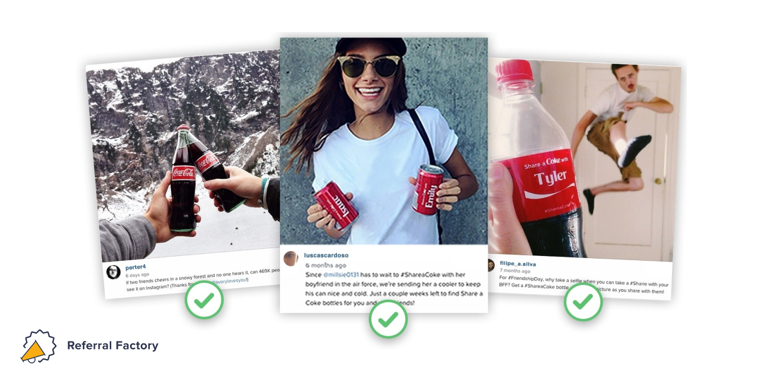 Coca-Cola's “Share a Coke” campaign in the 2010s