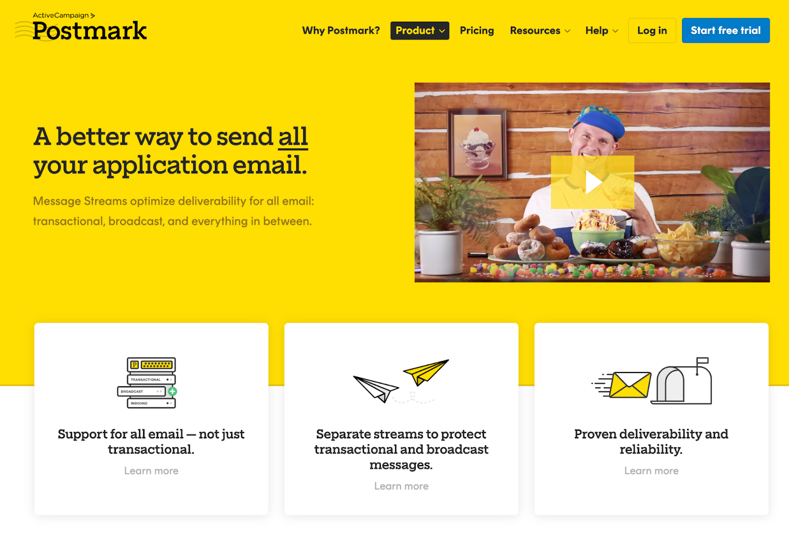 Postmark email service provider 