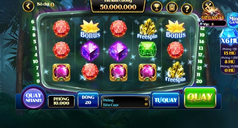 Slot Kim Cương trong game nổ hũ Nohuvip