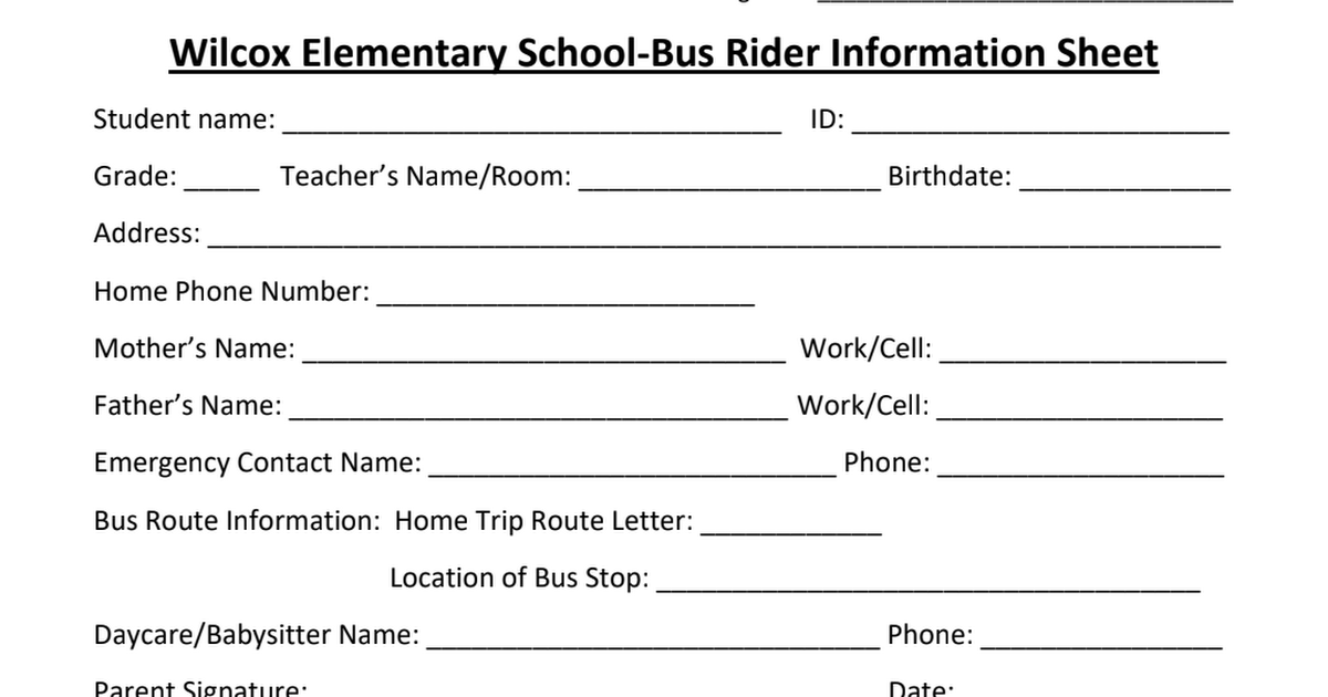 Bus Rider Information Form.pdf