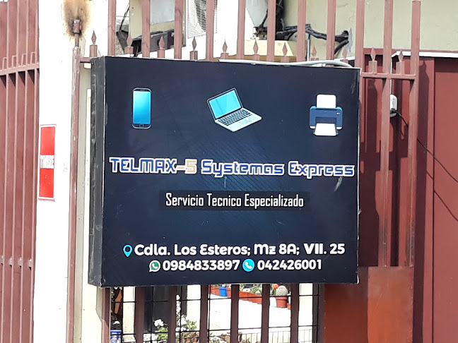 Opiniones de TELMAX 5 SISTEMAS EXPRESS en Guayaquil - Tienda de informática
