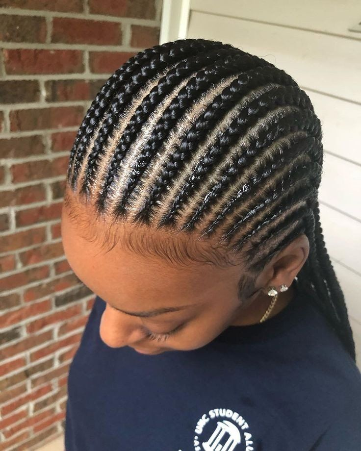 Cornrow braids