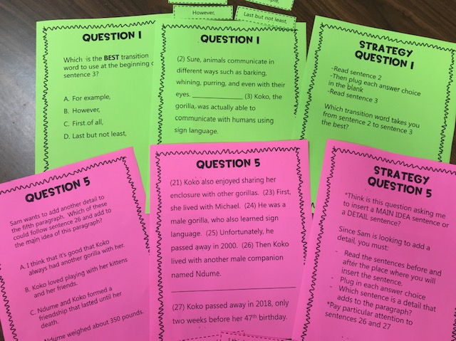 4th grade STAAR Revising strategies