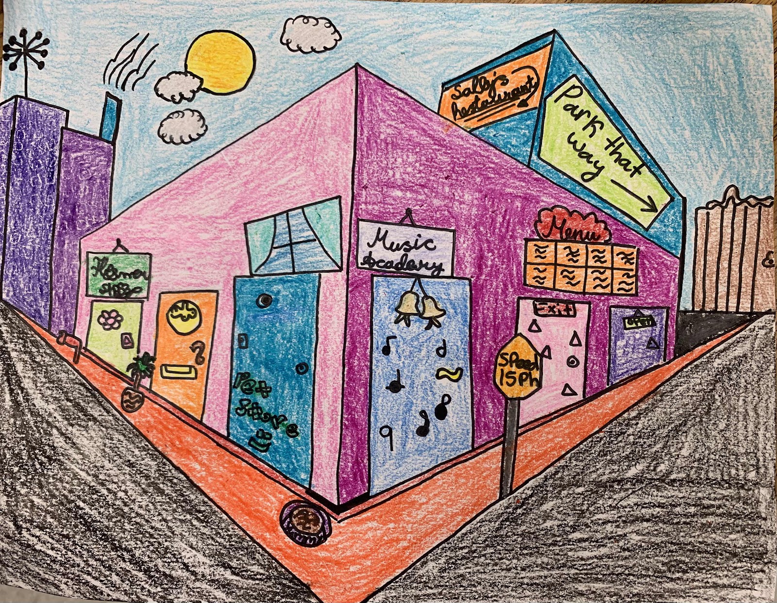 Mrs. Knight's Smartest Artists: Perspective drawing in grades 3-5