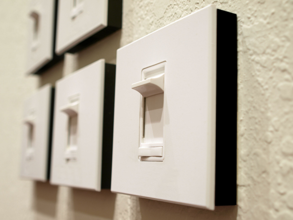 A dimmer switch.