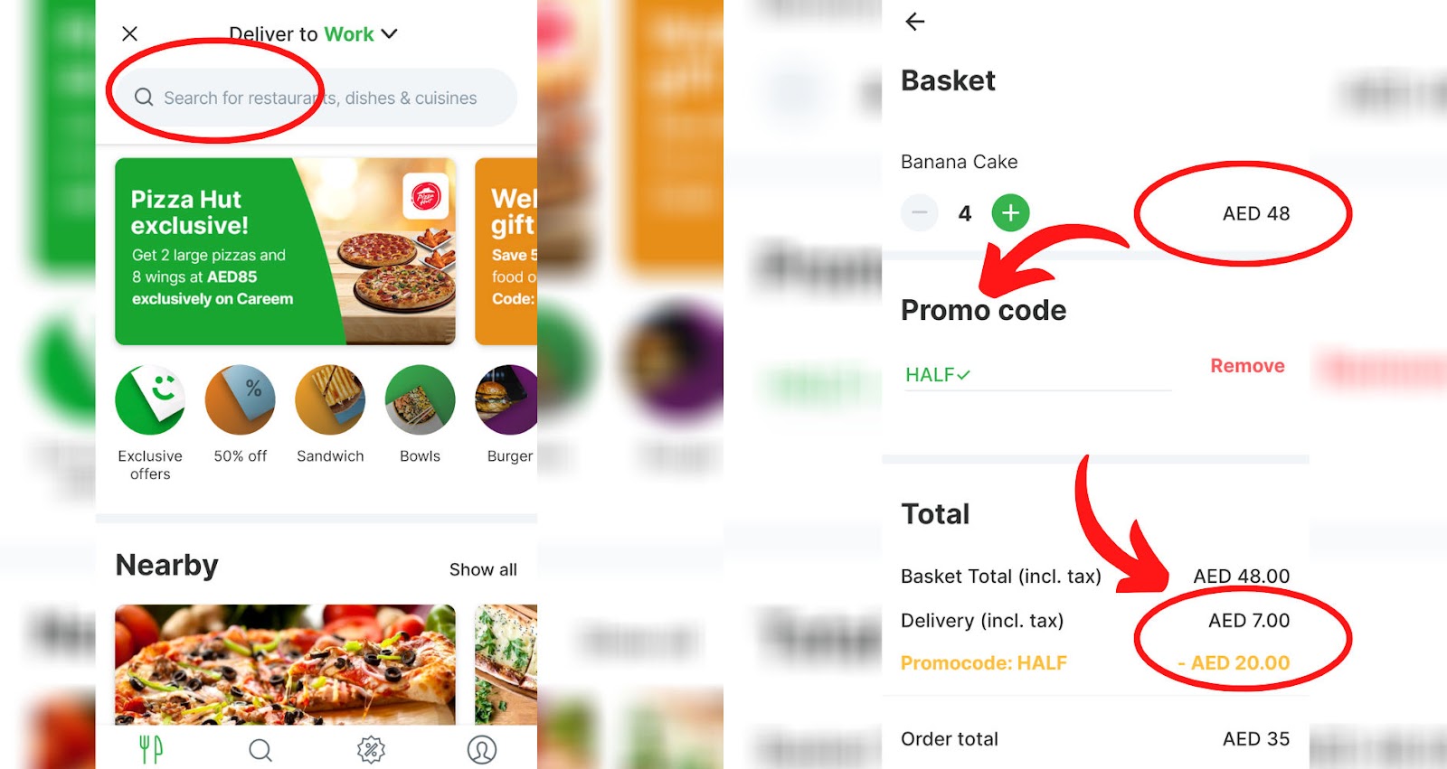 Verified by Gulf: Careem Now Promo & Discount Codes