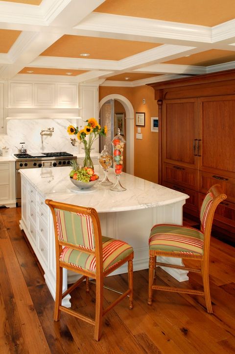 Orange Cabinets For A Playful And Fun Kitchen Design
